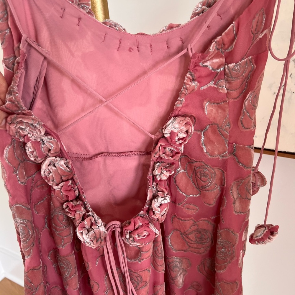 For Love And Lemons Raya Mini Dress Size Medium - Picture 7 of 9